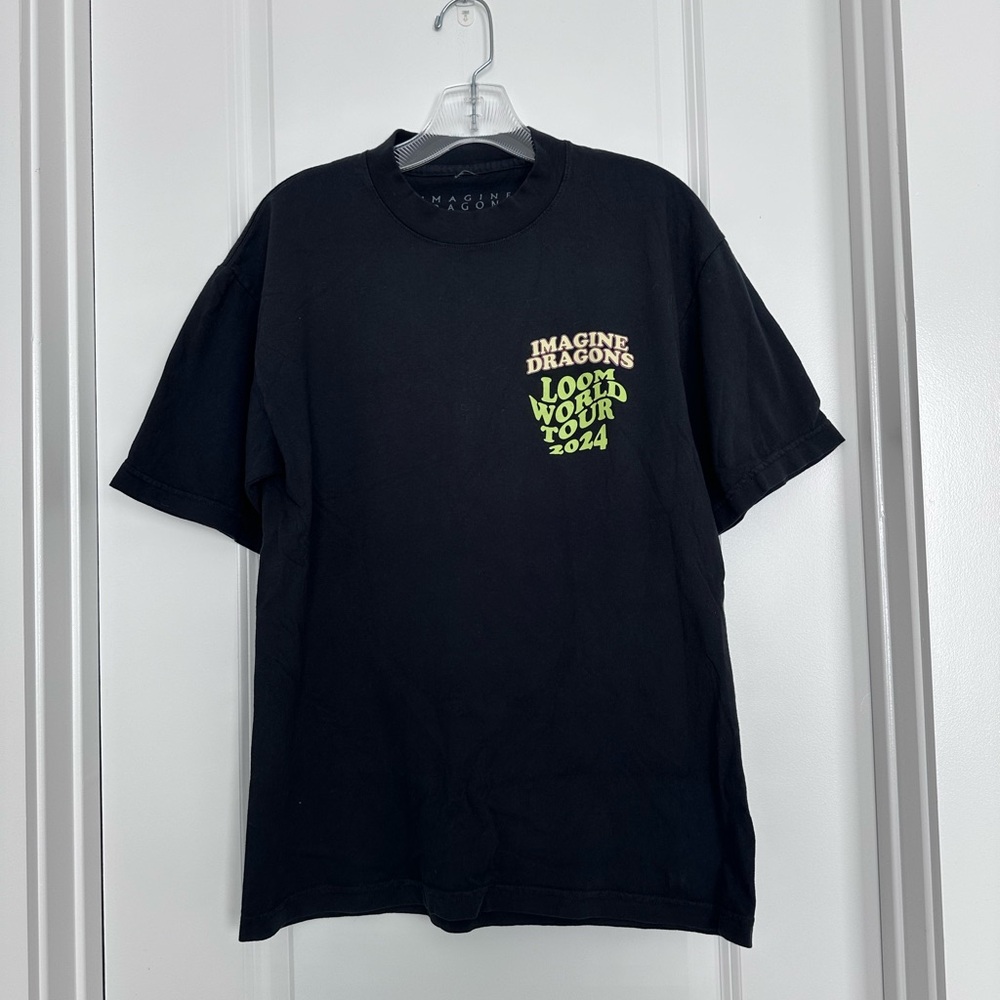 Imagine Dragons Black Tour T-Shirt NWOT